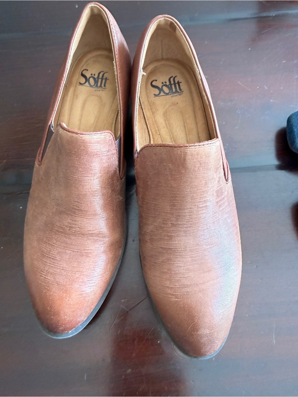 Women’s Brown Slip-On Dress Loafer
